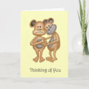 Search for thinking monkey cards Thinking of you