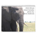 Search for african calendars Wild animals