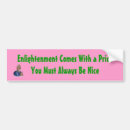 Search for enlightenment bumper stickers Inspirational
