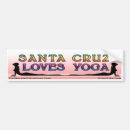 Search for yoga bumper stickers Asana