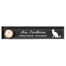 Search for cat name plates Teacher