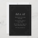 Search for scrollwork invitations Black