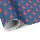 Search for jet plane wrapping paper Blue