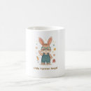 Search for animals with glasses mugs Cute bunny