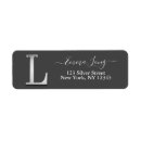 Search for letter l return address labels Script