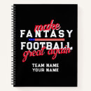 Search for fantasy football notebooks Draught