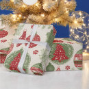 Search for retro holiday wrapping paper Elegant