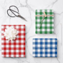 Search for blue and green plaid wrapping paper Simple
