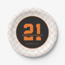 Search for 21st birthday plates 21 birthday party