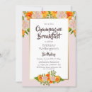 Search for champagne breakfast invitations Floral