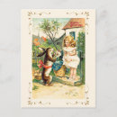 Search for girl bunny postcards Antique