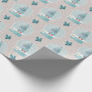 Search for christmas snow globe wrapping paper Festive