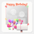 Search for photo frame stickers Birthday