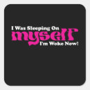 Search for myself stickers Joke