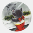 Search for christmas cat stickers Animals