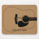 Search for guitar mouse mats Black