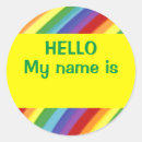 Search for rainbow name stickers Fun