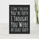 Search for fifty years cards Fiftieth