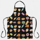 Search for restaurant uniform aprons Black