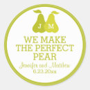 Search for perfect pair stickers Bridal shower