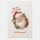 Search for santa claus tea towels Jolly