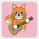 Search for cute guitar stickers Cat