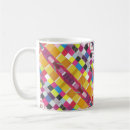 Search for diagonally mugs Multicolor