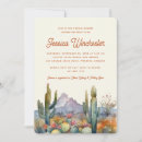 Search for desert bridal shower invitations Burnt orange