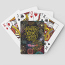 Search for happy new year playing cards Celebrate