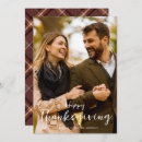 Search for modern thanksgiving cards Plaid