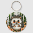 Search for hedgehog key rings Woodland