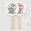 Search for santa claus hand fans Winter