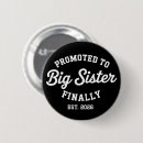 Search for big sister badges Baby shower