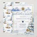 Search for sailing ship invitations Vintage