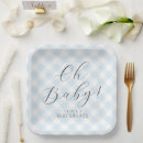 Search for light blue paper plates Baby shower