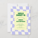 Search for retro sweet 16 invitations Sixteen