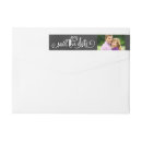 Search for black and white chalkboard return address labels Rustic