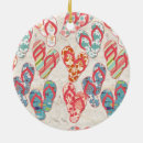 Search for flip flop christmas tree decorations Colourful