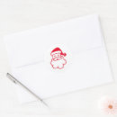 Search for jolly stickers Santa claus