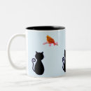 Search for cat and bird mugs Funny