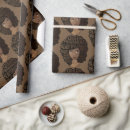 Search for melanin wrapping paper Afro