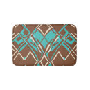 Search for brown and turquoise bath mats Boho