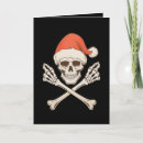 Search for skull christmas cards Santa