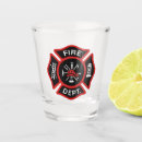 Search for firefighter shot glasses Volunteer