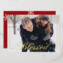 Search for full photo christmas cards Red