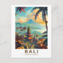 Search for temples postcards Bali indonesia