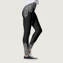 Search for white lace leggings Black