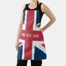 Search for uk flag aprons Union jack