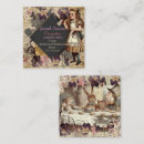 Search for alice in wonderland business cards White rabbit