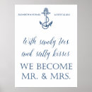 Search for mr mrs wedding posters Navy